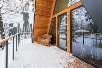 Дом А-фрейм — фото 18