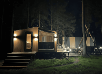 Домик №1 с сауной и чаном — фото 1