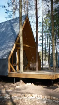 Треугольный дом 4-6 персон — фото 1