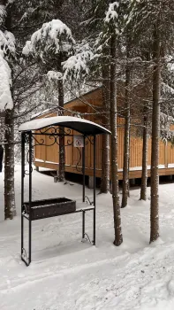 Треугольный дом на 2-6 персон с купелью — фото 5