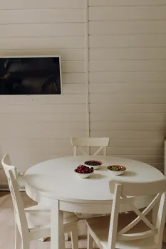 Треугольный дом на 2-6 персон с купелью — фото 8