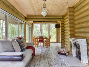 Дом баня у озера — фото 8