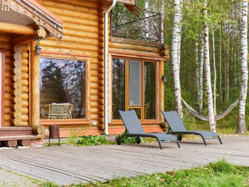 Дом баня у озера — фото 3