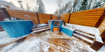 Вилла с баней — фото 16