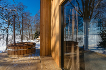 Двухместный Барнхаус на берегу озера — фото 15