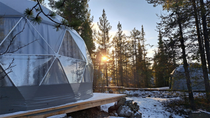 Лапландская деревня ( верная карточка ) — фото