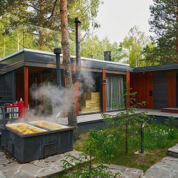 Дуплекс с баней на компанию до 6 гостей — фото 1