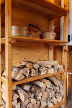 БАНЯ НА ДРОВАХ  С КРЫТОЙ ВЕРАНДОЙ — фото 1