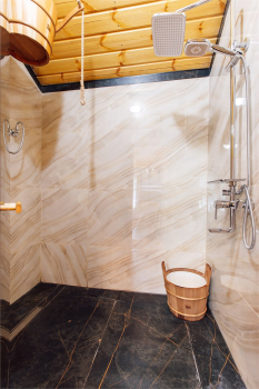 БАНЯ НА ДРОВАХ  С КРЫТОЙ ВЕРАНДОЙ — фото 6