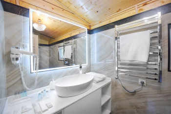 ДОМ ОХОТНИКА С КУПЕЛЬЮ НА ДРОВАХ — фото 7