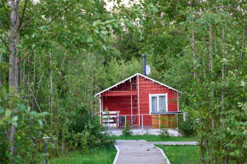 ДОМ РОМАНТИКА С КУПЕЛЬЮ НА ДРОВАХ — фото 2