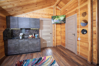 ДОМ РОМАНТИКА С КУПЕЛЬЮ НА ДРОВАХ — фото 4