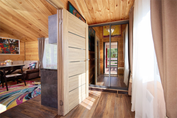 ДОМ РОМАНТИКА С КУПЕЛЬЮ НА ДРОВАХ — фото 6