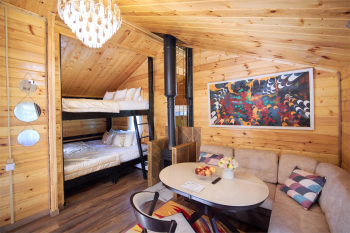 ДОМ РОМАНТИКА С КУПЕЛЬЮ НА ДРОВАХ — фото 7