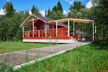 ДОМ ВДОХНОВЕНИЕ С КУПЕЛЬЮ НА ДРОВАХ — фото 3