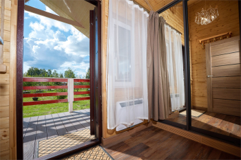 ДОМ ВДОХНОВЕНИЕ С КУПЕЛЬЮ НА ДРОВАХ — фото 7