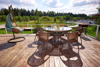 ДОМ У ОЗЕРА С КУПЕЛЬЮ НА ДРОВАХ — фото 5