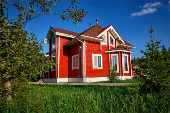 ШАЛЕ ДЕ ЛЮКС ИЗ БРУСА — фото 5