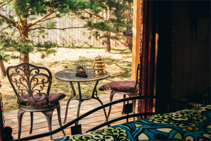 Глэмпинг Багио — фото