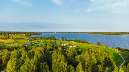 Дом с баней — фото