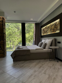 НОМЕР ДЕЛЮКС С КАМИНОМ НА ВТОРОМ ЭТАЖЕ — фото 1