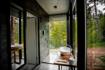 ДОМ-СТУДИЯ ДЕЛЮКС С ВИДОМ НА РЕЧКУ — фото 12