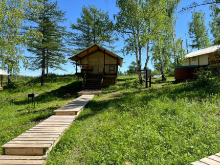 Глэмпинг Наедине — фото