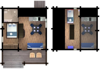 Семейный коттедж с детской мансардой 60 кв.м. — фото 10