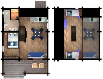 Большой семейный коттедж с сауной и детской мансардой 70 кв.м. — фото 7