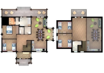 Вилла Делюкс 4 СПАЛЬНЫХ КОМНАТ с сауной и вид на море 149 кв.м. — фото 15