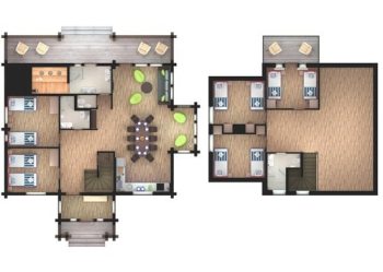 Вилла Делюкс  5 СПАЛЬНЫХ КОМНАТ с сауной и вид на море 149 кв.м. — фото 19