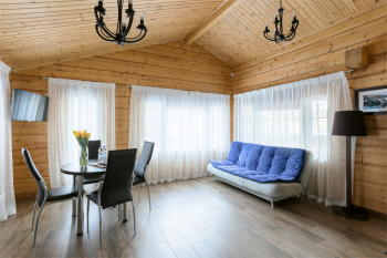 Уютный одноэтажный коттедж 1 спальная комната 58 кв.м. — фото 4