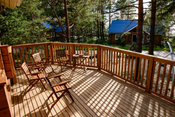 Уютный одноэтажный коттедж 1 спальная комната 58 кв.м. — фото 10