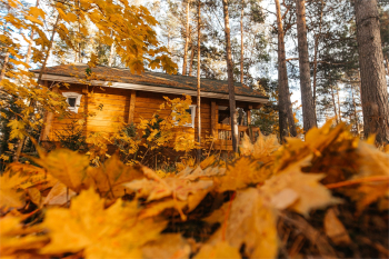 Уютный одноэтажный коттедж 1 спальная комната 58 кв.м. — фото 14