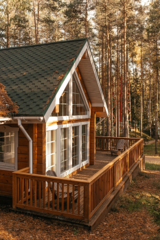 Вилла 5 СПАЛЬНЫХ КОМНАТ с сауной и видом на лес, с большой террасой 93 кв.м. — фото 10