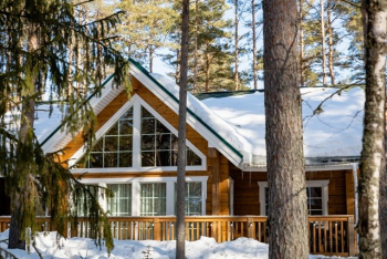 Вилла 5 СПАЛЬНЫХ КОМНАТ с сауной и видом на лес, с большой террасой 93 кв.м. — фото 13