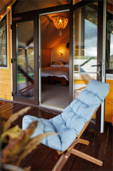 Эко-домик с панорамным окном и террасой 2+1 — фото 12