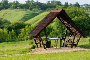 Эко-домик с панорамным окном и террасой 2+1 — фото 23