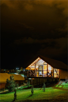 Эко-домик с панорамным окном и террасой 2+1 — фото 24