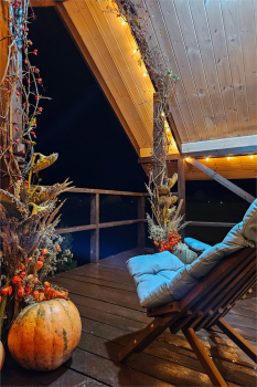 Эко-домик с панорамным окном и террасой 2+1 — фото 22