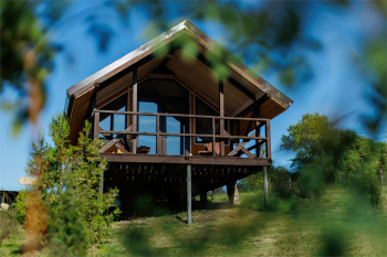 Эко-домик с панорамным окном и террасой 2+1 — фото 1