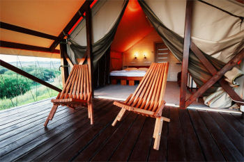 Сафари-тент с террасой 2+1 — фото 15