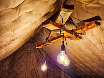 Сафари-тент утепленный с террасой 2+1 — фото 7