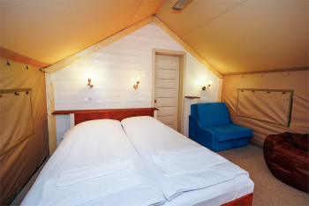 Сафари-тент утепленный с террасой 2+1 — фото 3