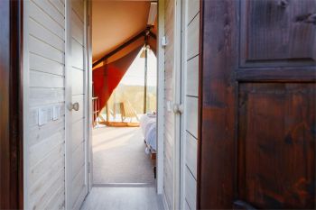 Сафари-тент утепленный с террасой 2+1 — фото 8