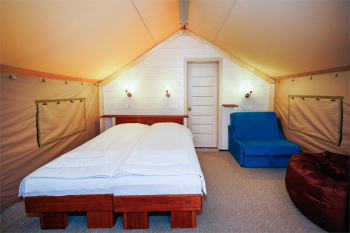 Сафари-тент утепленный с террасой 2+1 — фото 17