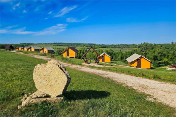 Сафари-тент утепленный с террасой 2+1 — фото 21