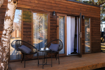 Двухкомнатный домик с душевой — фото 1