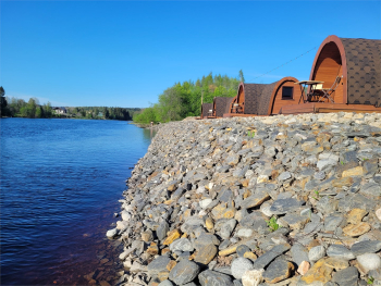 Рорбу (домик рыбака) на берегу р.Янисйоки — фото 1