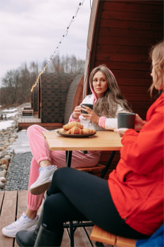 Рорбу (домик рыбака) на берегу р.Янисйоки — фото 4